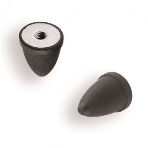 Parabolic vibration damper with inner thread Parabolic vibration damper with inner thread