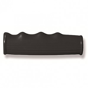 Handgriff aus Weich-PVC mit Mulden und Längsrippen Handgriff aus Weich-PVC mit Mulden und Längsrippen