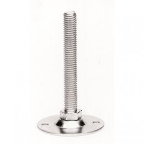 Drehbare, verzinkte Stellschraube aus Stahl mit Bohrlöchern, 60mm Durchmesser Drehbare, verzinkte Stellschraube aus Stahl mit Bohrlöchern, 60mm Durchmesser