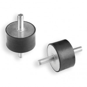 Vibration damper with two screw mountings Vibration damper with two screw mountings